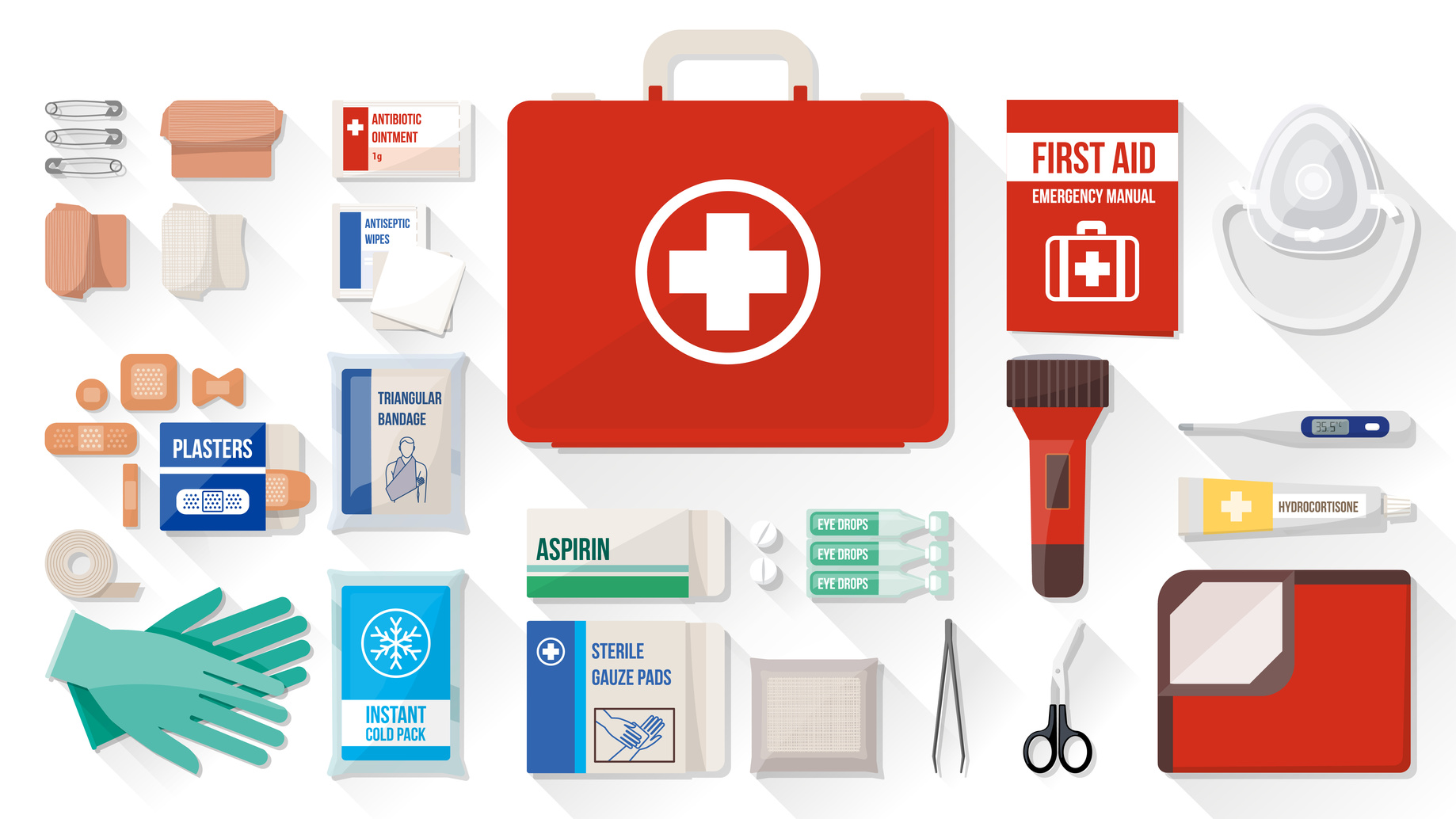 Qué debe tener un botiquín de primeros auxilios? - Blog Kairos Medical