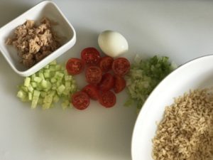 ensalada de arroz integral