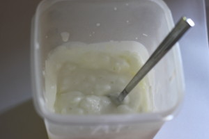 Helado de Yogur con Crema de Mango RECETAS SALUDABLES RETO ALBALA FARMACIA