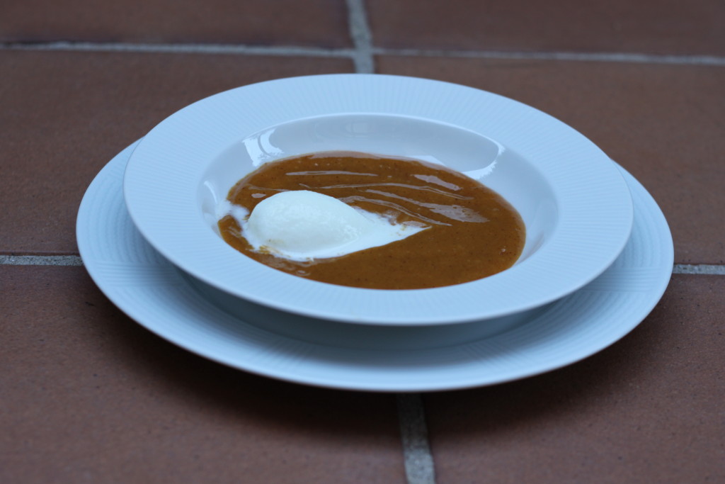 Helado de Yogur con Crema de Mango RECETAS SALUDABLES FARMACIA ALBALA RETO ALBALA