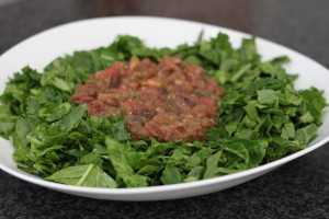 Ensalada de espinacas y bacalao FARMACIA ALBALA