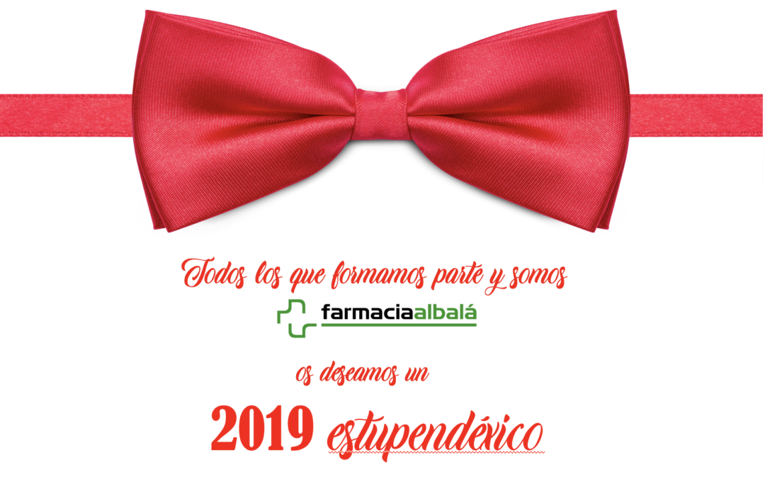 2019 feliz año farmacia albalá